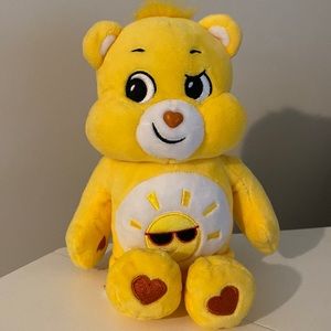 Funshine Bear in Mint Condition. 2020 Care Bear collection. Yellow Sunshine.